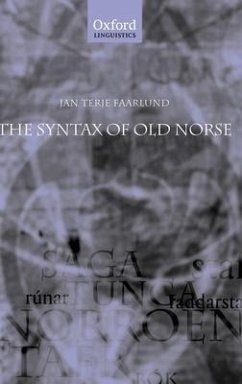 The Syntax of Old Norse - Faarlund, Jan Terje