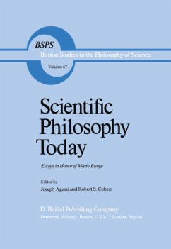 Scientific Philosophy Today - Agassi, J. / Cohen, R.S. (Hgg.)