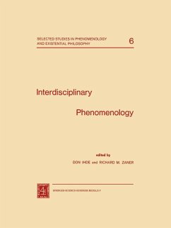 Cover Interdisciplinary Phenomenology