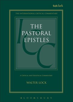 The Pastoral Epistles - Lock, Walter