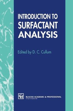 Introduction to Surfactant Analysis - Cullum, D.C. (Hrsg.)