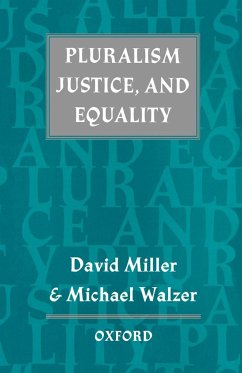 Pluralism, Justice, and Equality - Miller, Walzer