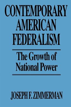 Cover Contemporary American Federalism