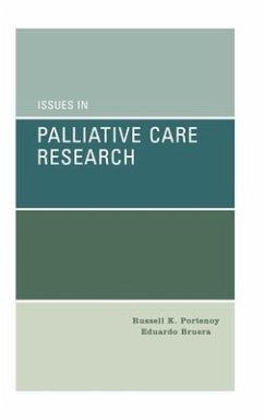 Issues in Palliative Care Research - Portenoy, Russell K. / Bruera, Eduardo (eds.)