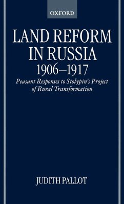 Cover Land Reform in Russia, 1906-1917