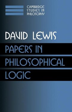 Papers in Philosophical Logic - Lewis, David