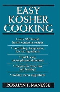 Easy Kosher Cooking - Manesse, Rosalyn