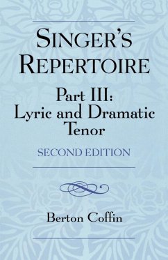 Singer's Repertoire, Part III - Coffin, Berton
