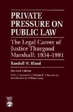 Private Pressure on Public Law - Bland, Randall W
