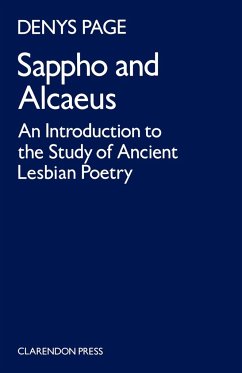 Sappho and Alcaeus - Page, Denys L.