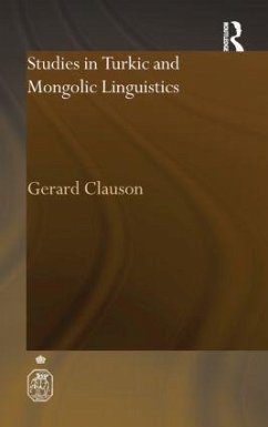 Studies in Turkic and Mongolic Linguistics - Clauson, Gerard