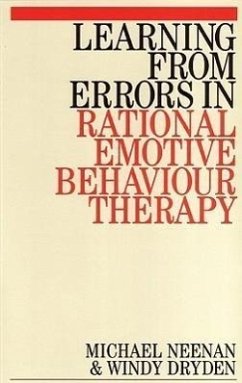 Learning from Errors in Rational Emotive Behaviour Therapy - Neenan, Michael Dryden, Windy