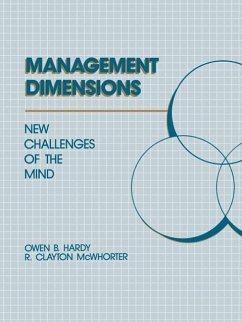 Management Dimensions: New Challenges - Hardy, Owen B.; McWhorter, Clayton R.; Hardy