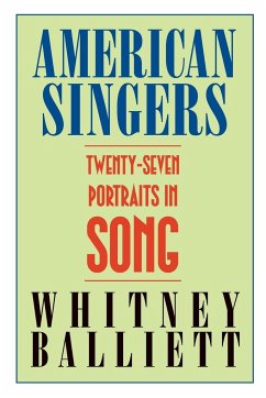 American Singers - Balliett, Whitney