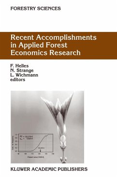 Recent Accomplishments in Applied Forest Economics Research - Helles
