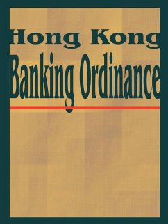 Hong Kong Banking Ordinance - International Law & Taxation Publishers