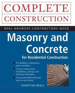 Masonry and Concrete Complete Construction - Beall, Christine