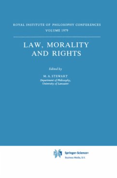 Law, Morality and Rights - Stewart, M.A. (Hrsg.)