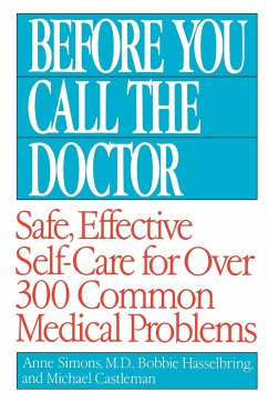 Before You Call the Doctor - Hasselbring, Bobbie; Castleman, Michael; Simons, Anne