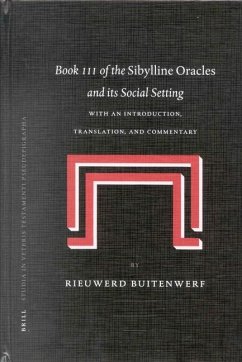 Book III of the Sibylline Oracles and Its Social Setting - Buitenwerf, Rieuwerd