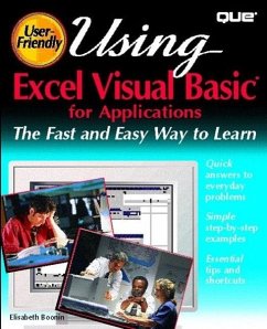 Using Excel Visual Basic for Applications - Boonin, E.; Boonin, Elizabeth; Boonin, Elisabeth