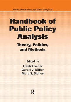 Handbook of Public Policy Analysis - Fischer, Frank / Miller, Gerald J. / Sidney, Mara S. (eds.)