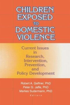Children Exposed to Domestic Violence - Jaffe, Peter