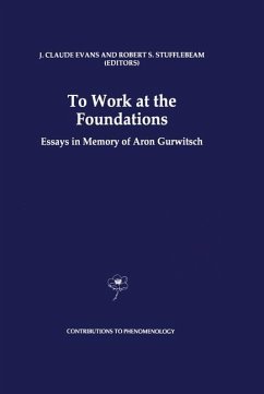 To Work at the Foundations - Evans, J. Claude / Stufflebeam, Robert S. (Hgg.)