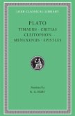 Timaeus. Critias. Cleitophon. Menexenus. Epistles