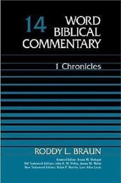 1 Chronicles - Braum, Roddy; Braun, Roddy L.; Thomas Nelson Publishers