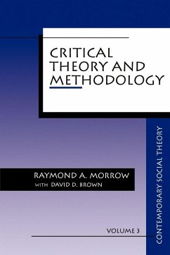 Cover Critical Theory and Methodology