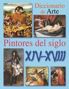 Cover Diccionario de pintores del siglo XIV al XVIII