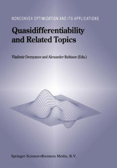 Quasidifferentiability and Related Topics - Demyanov, V.F. / Rubinov, A. (Hgg.)