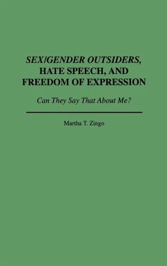 Cover Sex/Gender Outsiders, Hate Speech, and Freedom of Expression