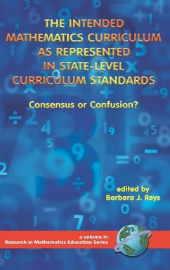 The Intended Mathematics Curriculum as Represented in State-Level Curriculum Standards