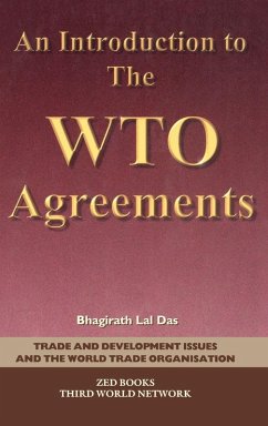 An Introduction to the Wto Agreements - Lal Das, Bhagirath; Das, Bhagirath Lal