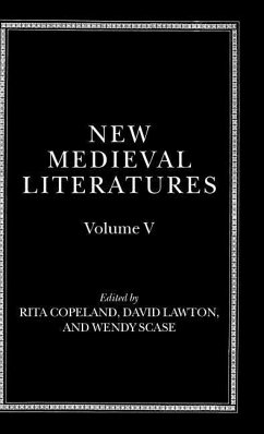 New Medieval Literatures - Copeland, Rita / Lawton, David / Scase, Wendy (eds.)