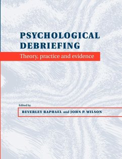 Psychological Debriefing - Raphael, Beverley / Wilson, John (eds.)