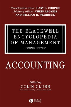 The Blackwell Encyclopedia of Management, Accounting - Clubb, Colin / Brennan, Niamh