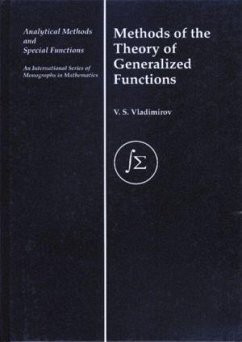 Methods of the Theory of Generalized Functions - Vladimirov, V S