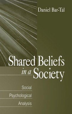 Shared Beliefs in a Society - Bar-Tal, Daniel