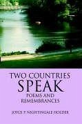 Two Countries Speak - Nightingale-Holder, Joyce P