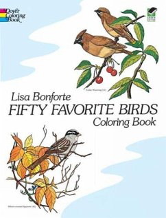 Cover Fifty Favorite Birds Coloring Book