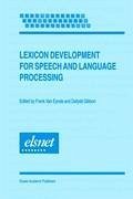 Lexicon Development for Speech and Language Processing - Van Eynde, Frank / Gibbon, Dafydd (Hgg.)