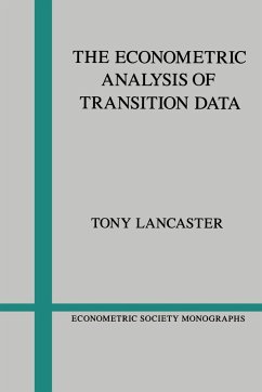 The Econometric Analysis of Transition Data - Lancaster, Tony; Tony, Lancaster