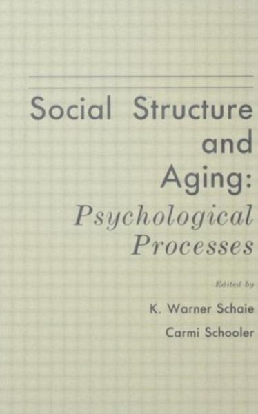 Social Structure and Aging Social Structure and Aging