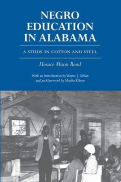 Negro Education in Alabama - Bond, Horace Mann