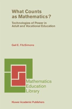 What Counts as Mathematics? - FitzSimons, Gail E.