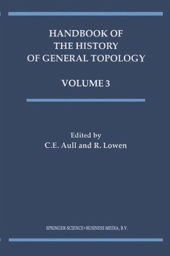 Handbook of the History of General Topology - Aull