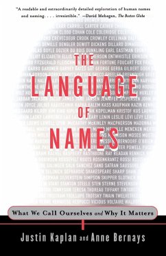 The Language of Names - Kaplan; Bernays, Anne; Kaplan, Justin